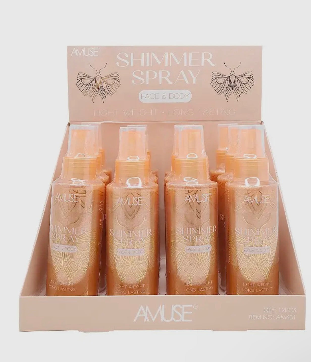 Amuse AM631 Face & Body Shimmer Spray